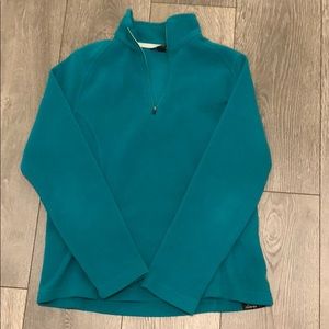 Lands’ End Green Polar Fleece XS/P